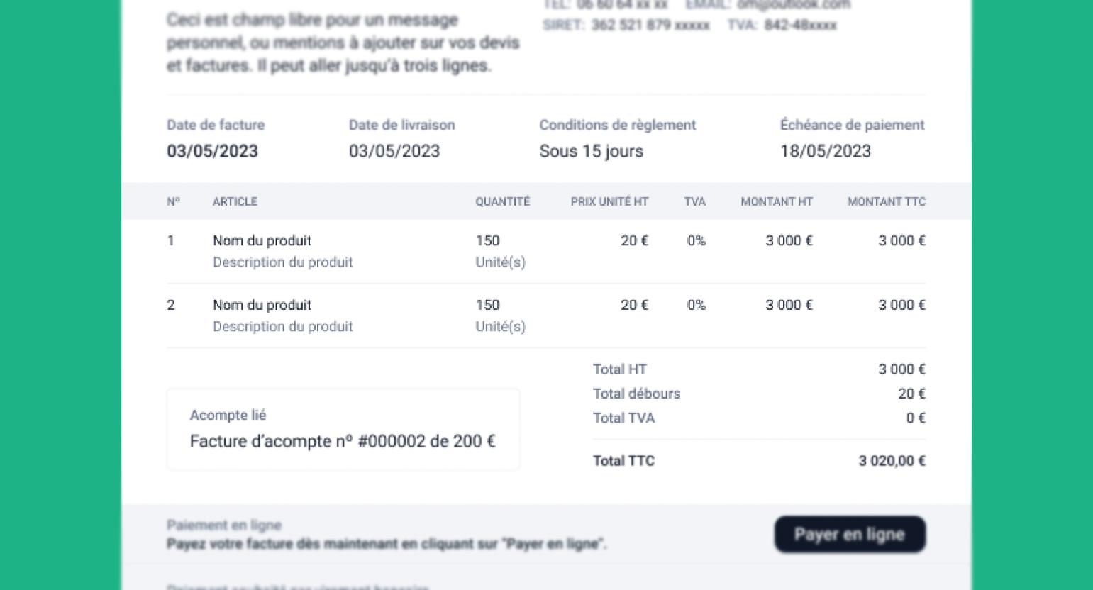 découvrez comment créer et gérer efficacement votre facture en tant qu'auto-entrepreneur en 2020. obtenez des conseils pratiques, des modèles adaptés et des informations essentielles pour respecter les obligations légales et optimiser votre activité.