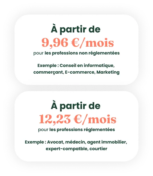 découvrez notre assurance pro en ligne, rapide et adaptée à vos besoins. bénéficiez d'une couverture optimale pour votre activité professionnelle en quelques clics, avec des tarifs compétitifs et une gestion simplifiée.